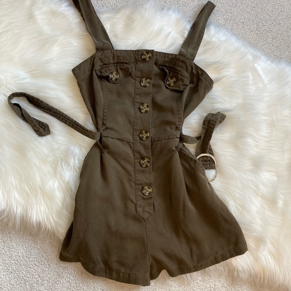 Forever 21 Green Romper / Jumpsuit - Picture 6 of 6